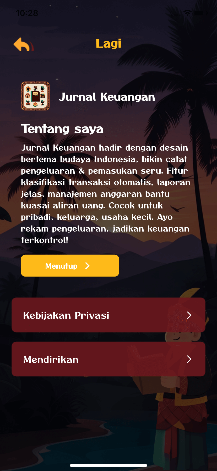 Settings Screen